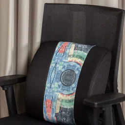The White Willow Black Memory Foam Gaming Lumbar Backrest-picture-32