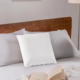 LA VERNE White Set of 4 Memory Foam Filled Polyester Ultra Soft Sleep Pillow image 5