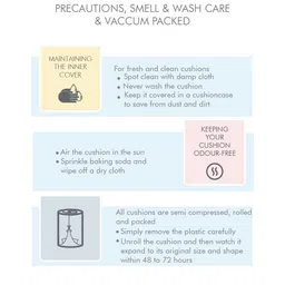 The White Willow Grey Solid Cooling Gel Memory Foam Slim Pillow image 5