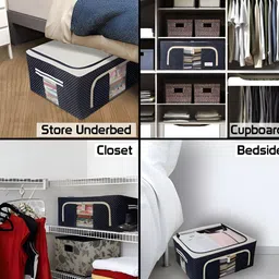 UrbanArts Blue Set of 1 Super Strong Multi-Utility Organisers image 4