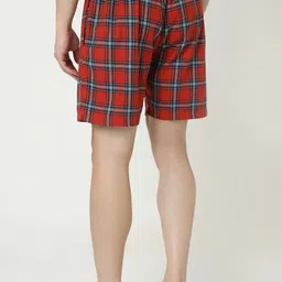 UnderJeans by Spykar Men Checked Cotton Boxers UJNPBX0059063 image 4