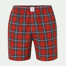 UnderJeans by Spykar Men Checked Cotton Boxers UJNPBX0059063 image 5