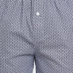 URBAN SCOTTISH Men Pack of 2 Multicoloured Printed  Pure Cotton Boxers USBX1909 image 4