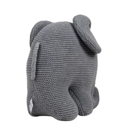 Pluchi Grey Melange Elephant Kids Cotton Soft Toy image 3