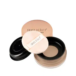SWISS BEAUTY Ultra Fine Matte Loose Finish Powder - Medium Moyen image 2
