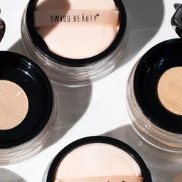 SWISS BEAUTY Ultra Fine Matte Loose Finish Powder - Medium Moyen image 4