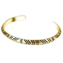 Peora Gold-Plated Cuff Bracelet image 3