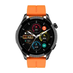 noise Silicon Magnetic Strap for Smartwatch (22mm) (Quick Release Pins, Orange) image 3