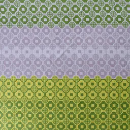 inside styles Paradise Geometric Green Digital Printed 110 TC 100% Cotton Double Bedsheet with 2 Pillow Covers image 3