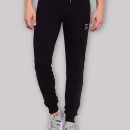 SPORTO Men Black Solid Slim-Fit Sports Joggers with Dual Zipper Side Pocket-picture-24