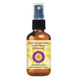 Deve Herbes Pure Sandalwood Water Toner - 100% Natural Therapeutic Grade - 100ml-picture-0