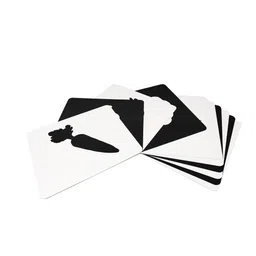 Brainsmith Kids White & Black Vegetables Newborn Flashcards image 5