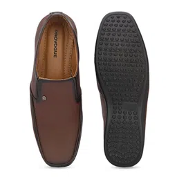 Provogue Men Round Toe Formal Slip-On Shoes image 4