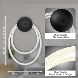 smartway lighting White Metal Weeny Wall Lamp image 2