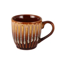 cdi Brown Texture 180 ML Ceramic (Set of 6) Tea Cup image 4
