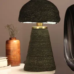 de maison decor Luna Meadowgrass Green Night Table Lamp image 1