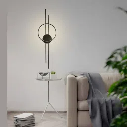 smartway lighting White Metal Tagus Wall Lamp image 1