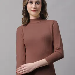 FBAR High Neck Fitted Top-image-33