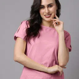 Friskers Round Neck Cotton Top-image-10
