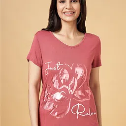 Dreamz by Pantaloons V-Neck Print Cotton Top-picture-29