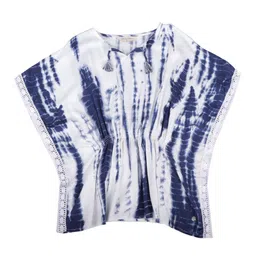 Gini and Jony Tie and Dye Batwing Sleeve Cotton Kaftan Top-picture-56