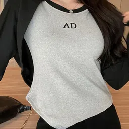 StyleCast Black Colourblocked Top-picture-26