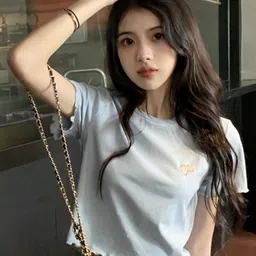 LULU & SKY Round Neck Top image 1