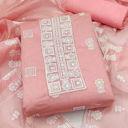 KALINI Embroidered Unstitched Dress Material-image-47