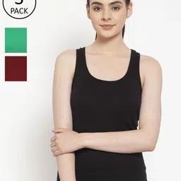 Friskers Pack Of 3 Tank Tops-image-11