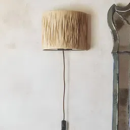 akway Beige Textured Wooden Contemporary Wall Lamp-picture-13