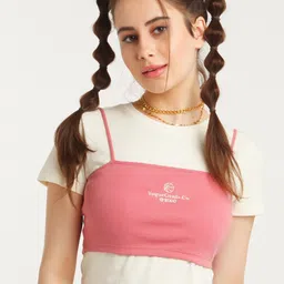 zink Z Pink Solid Regular Top-picture-15