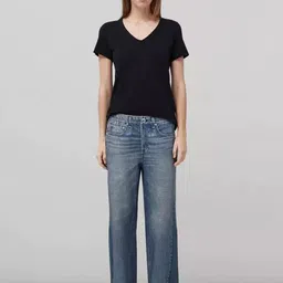 COLOR CAPITAL Relaxed Fit V-Neck T-shirt-picture-39
