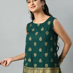 TAKI TAKI Ethnic Motifs Printed Sleeveless Top-picture-24