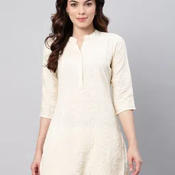 FLAMBOYANT Mandarin Collar Shirt Style Longline Top-picture-40