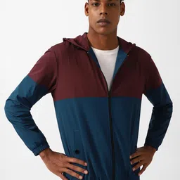 Reebok Rapture T Colourblocked Hooded Sporty Jacket-picture-31