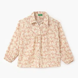 United Colors of Benetton Floral Print Shirt Style Top-picture-38