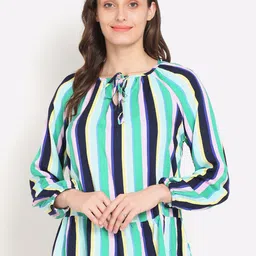 NoBarr Multicoloured Striped Top-picture-2