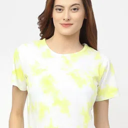 Rigo Tie and Dye Print Crop Top image 1