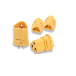 Amass MT30 3 Pole Motor/ESC Connector Set Male+Female Pair (1 Set) image 2