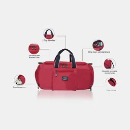 tommy hilfiger 29 L Gym Duffel Bag - Declan - Red image 4