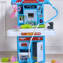 techhark Complete Doctor Toy Set Kit Medical Role Play Kit For Kids-picture-31