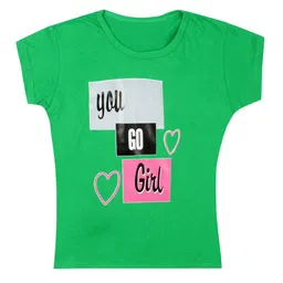 carelove CAREPLUS Pack Of 5 Graphic Print Round Neck Cotton Top image 3