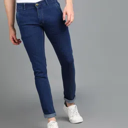 supernova inc. Men Slim Mid Rise Blue Jeans-picture-24