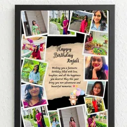 humtumcreation Wood Wall Photo Frame image 1