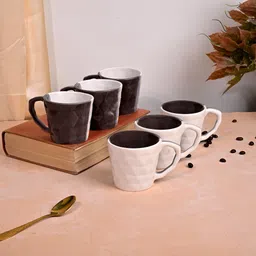 storepedia Pack of 12 Ceramic Tea Cups Set of 12 150ml Coffee Cup & Coffee Mug Set for Home, Office & Kitchen-picture-30
