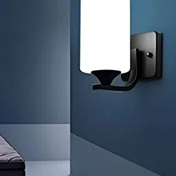 Areezo Black 2 Pcs Iron Cylinder Shaped Wall Lamp image 3