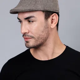 ELLIS Men Self Design Ascot Cap image 2