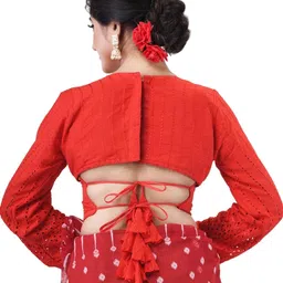 subhadra creation house Round Neck Women Blouse-picture-19