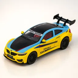 b2toys 1:32 Die-Cast Metal Sport GT Style Car Toy for Kids (Open Door, & Pull Back)-picture-21