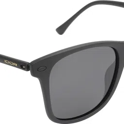 idor Polarized Retro Square Sunglasses (Free Size) image 3